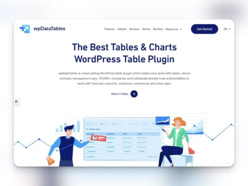 wpDataTables <br>Avancerade tabeller