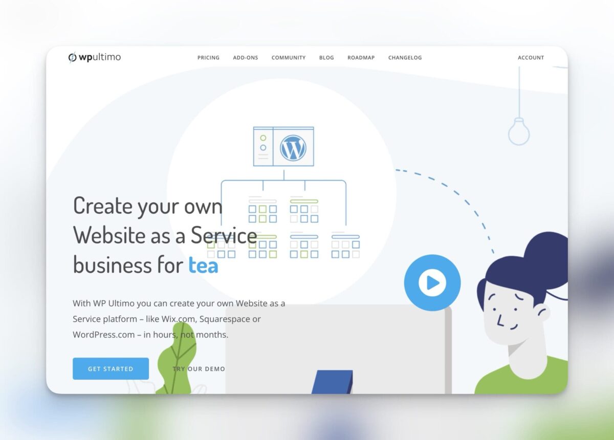 Wp Ultimo <br>Gör multisajten till en marknadsplats